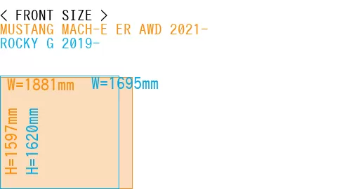 #MUSTANG MACH-E ER AWD 2021- + ROCKY G 2019-
